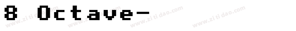 8 Octave字体转换